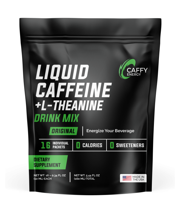 Liquid Caffeine Drink Mix - 16 Packets